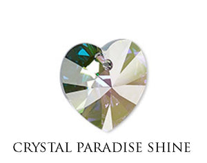 Swarovski Crystal Heart Charm
